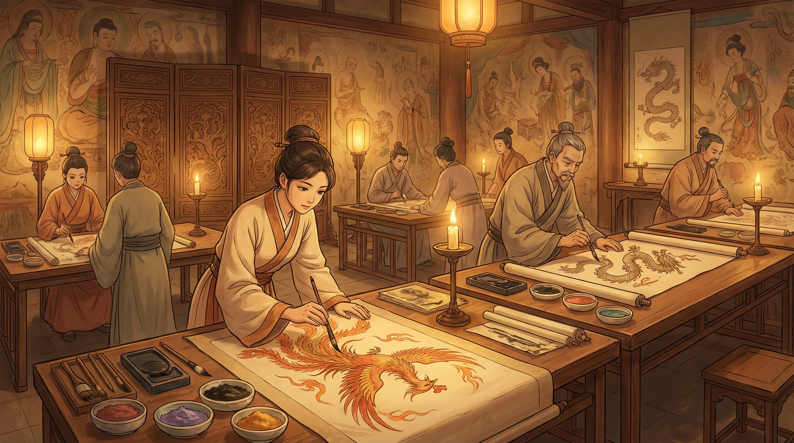 画师入驻 - 一路向西2之泰西种子 国风动漫画师